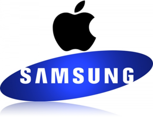 Logos de Apple-Samsung