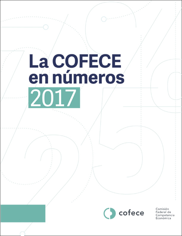 La COFECE en números 2017