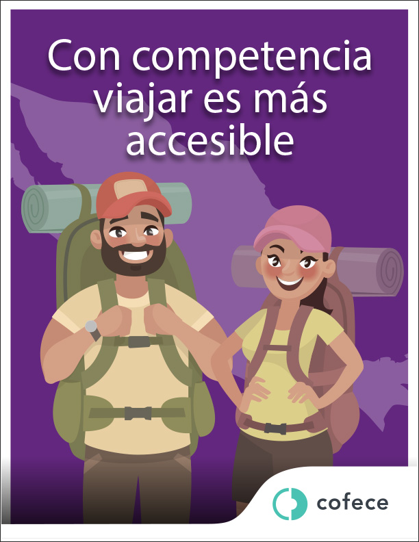 Historieta. Con competencia viajar es más accesible