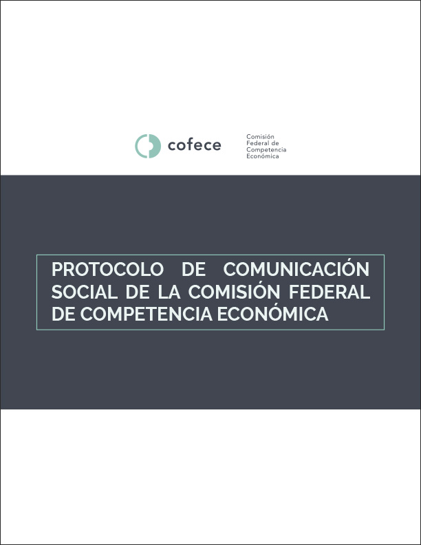  Protocolo de Comunicación Social de la COFECE