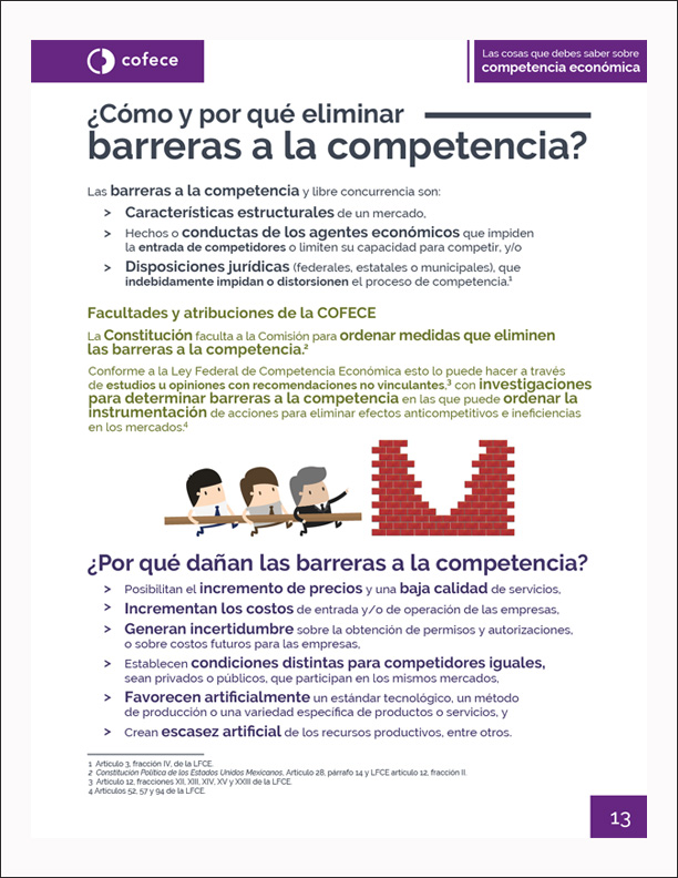 ¿Cómo y por qué eliminar barreras a la competencia?
