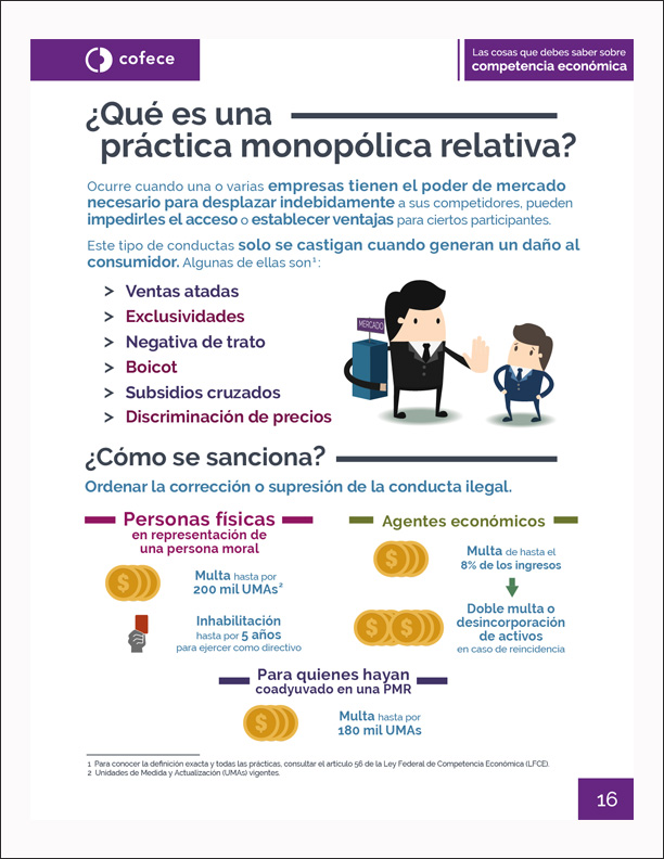 ¿Qué es una práctica monopólica relativa?