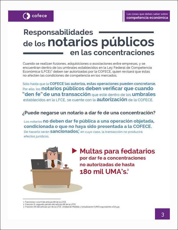 Responsabilidades de los notarios públicos en las concentraciones