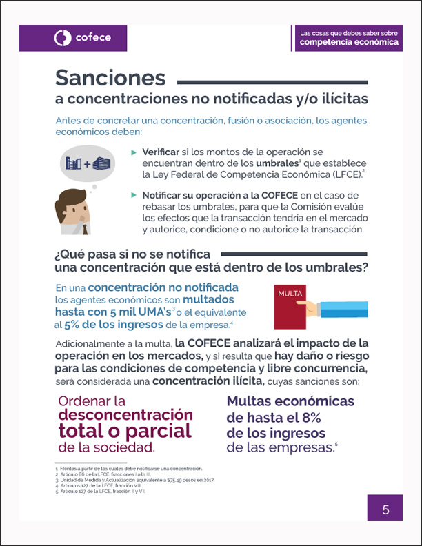 Sanciones a concentraciones no notificadas y/o ilícitas