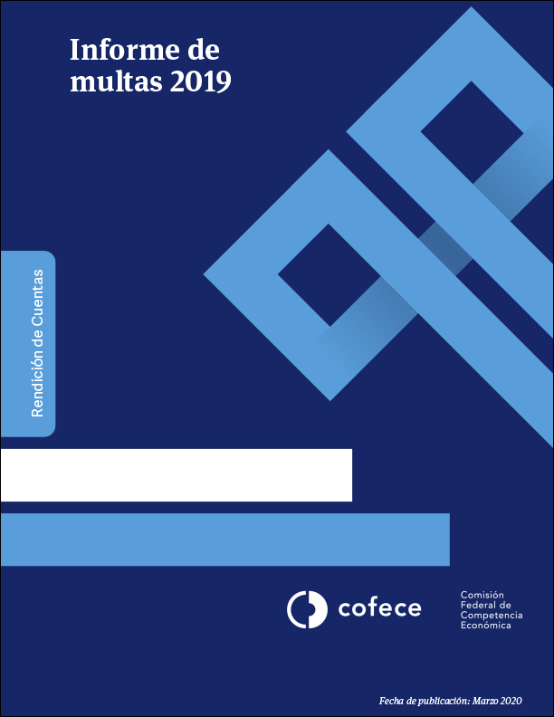 Rendición de cuentas. Informe de multas 2019