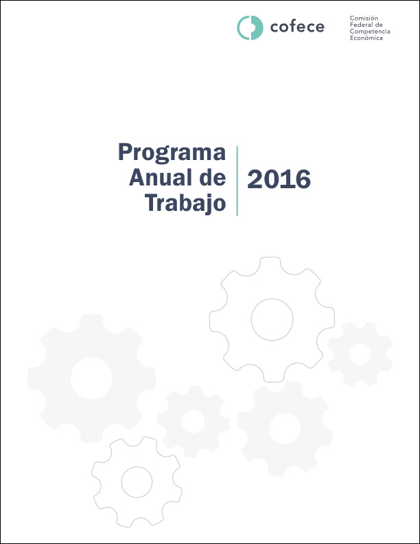 Programa Anual de Trabajo 2016