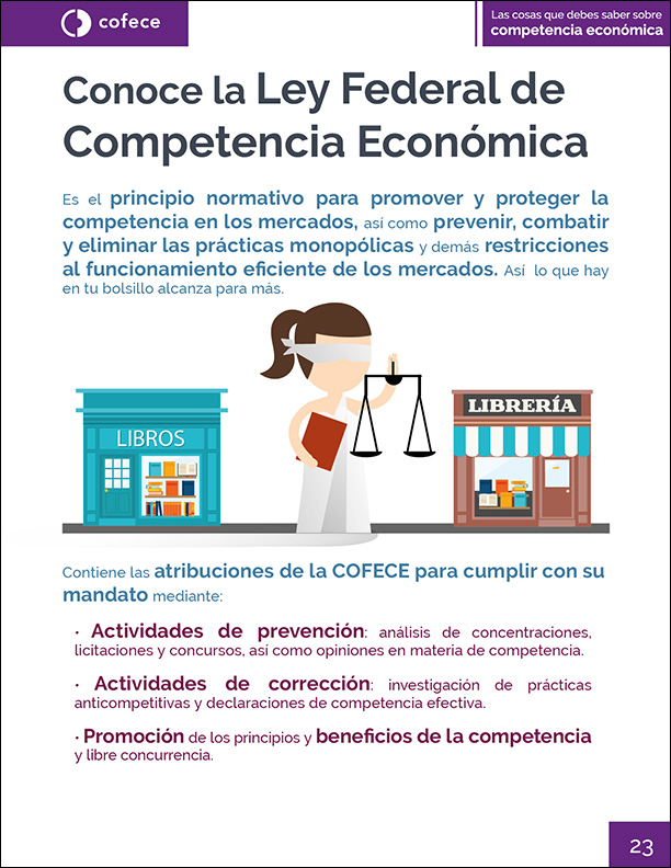 Conoce la Ley Federal de Competencia Económica