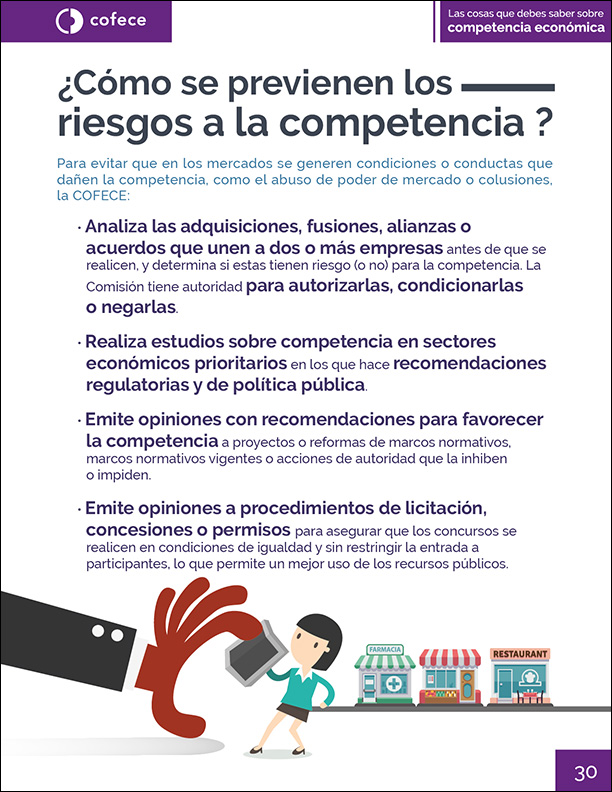 ¿Cómo se previenen los riesgos de competencia?