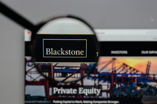 Milan,,Italy,-,August,10,,2017:,Blackstone,Group,Logo,On Milan,,Italy,-,August,10,,2017:,Blackstone,Group,Logo,On
