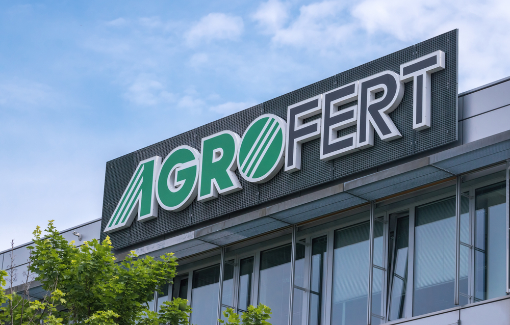 Prague,-,June,9,,2021:,The,Logo,Of,Agrofert,,A.s.