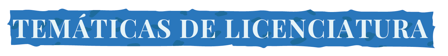 Temáticas para el ensayo de licenciatura