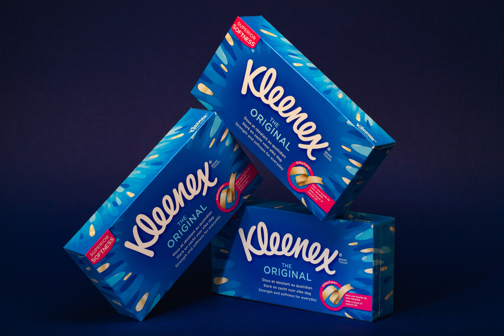 Prague,czech,Republic,-,12,March,,2021:,A,Boxes,Of,Kleenex Prague,czech,Republic,-,12,March,,2021:,A,Boxes,Of,Kleenex