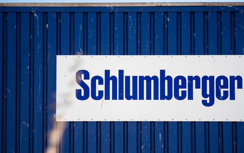 Ijmuiden,Santpoort,Zuid,,Netherlands,-,Aug,20,,2018:,Schlumberger,Logotype Ijmuiden,Santpoort,Zuid,,Netherlands,-,Aug,20,,2018:,Schlumberger,Logotype