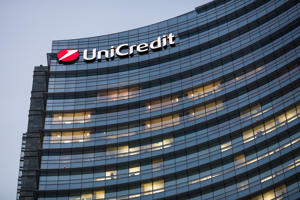Milan,,Italy,-,October,05,,2016:,Unicredit,Bank,Glass,Skyscraper Milan,,Italy,-,October,05,,2016:,Unicredit,Bank,Glass,Skyscraper