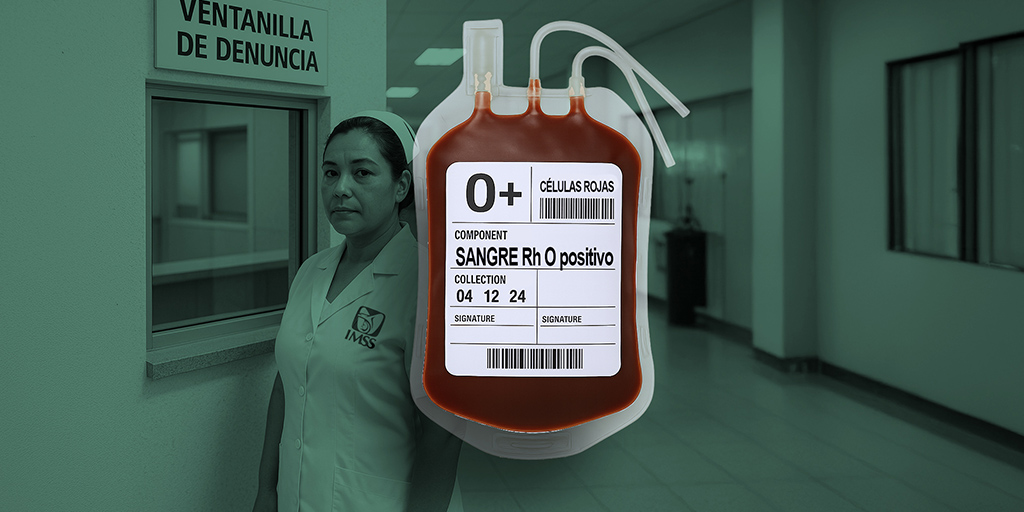 Ilustración de bancos de sangre