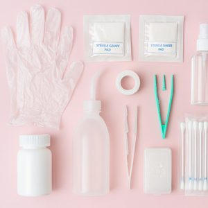 Insumos para curación hechos con polietileno