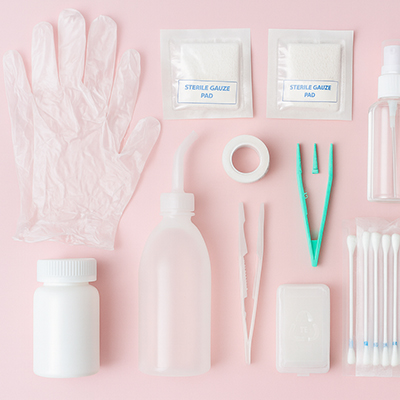 Insumos para curación hechos con polietileno