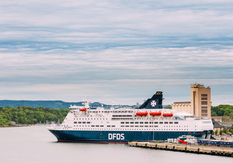 Oslo,,Norway,-,June,12,,2019:,Modern,Ferry,Boat,At